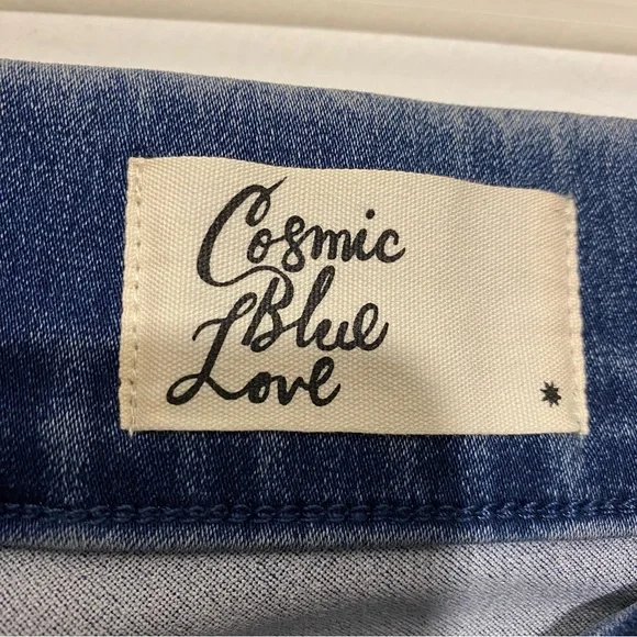 NWT Cosmic Blue Love Indigo Jeggings: Size 14 - Picture 3 of 9